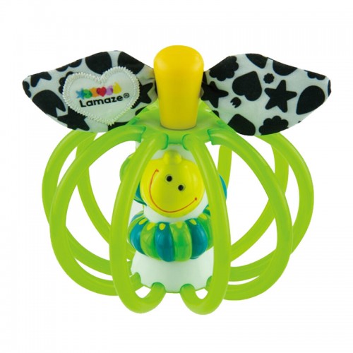 Lamaze Grip and Grab Apple Teether | Baby Toys | Baby Teether | 0 months+